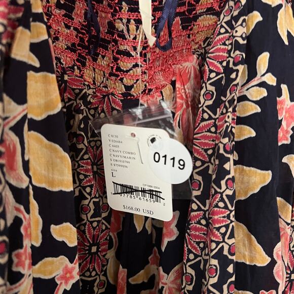 Free People A New Way Maxi Dress Multicolor Size L NWT - Picture 8 of 8